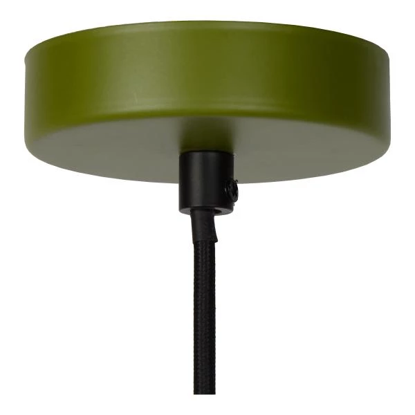 Lucide JERREL - Pendant light - Ø 25 cm - 1xE27 - Green - detail 1